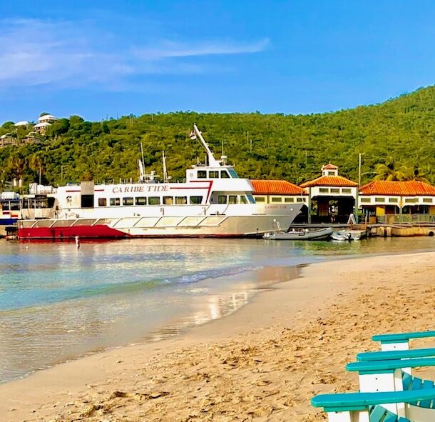 ferry schedules st john and getting around st john without a car to beach